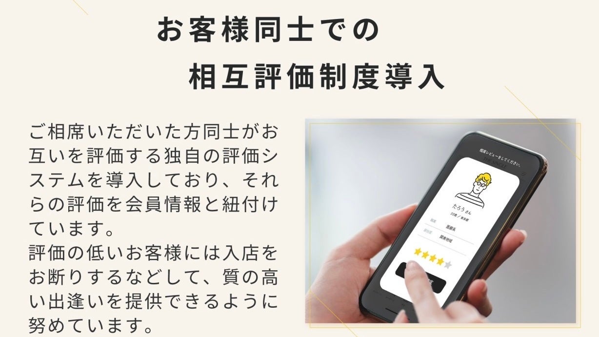 関東で話題の完全会員制1対1専門の相席屋「THE SINGLE」が待望の関西初出店！2023年1月23日より神戸三宮店がオープン！	のサブ画像3