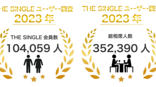 会員数100,000人突破！1対1の相席屋「THE SINGLE」数字で見る2023年3月実績レポートのメイン画像
