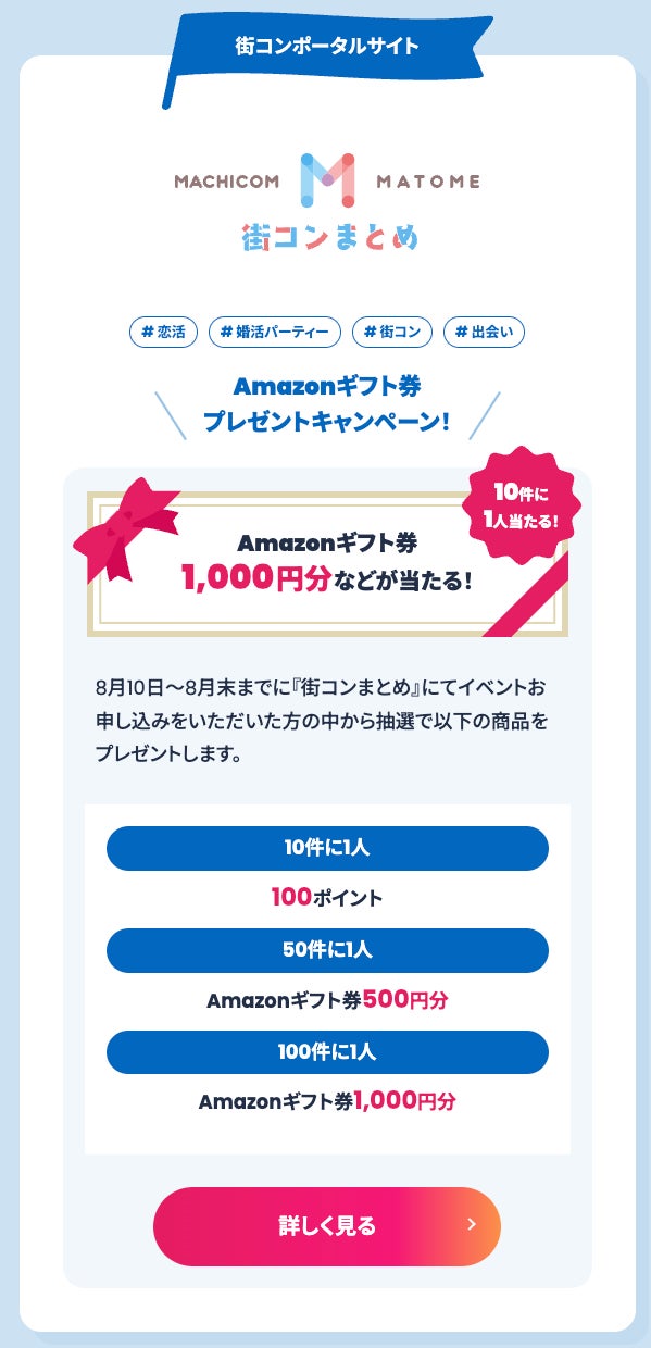 2023年夏『恋活・婚活応援プロジェクト』はじまります。アフターコロナでの恋活・婚活成功を応援する業界横断アライアンスプロジェクト。応援企業様から出会いが成功に近づく素敵な期間限定キャンペーンを提供！のサブ画像13